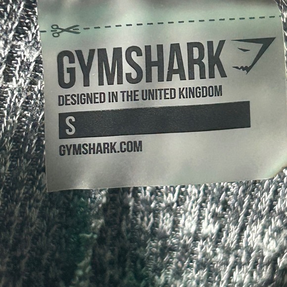 Gymshark Ribbed High Waisted Joggers Pants Grey Size S - Picture 6 of 6